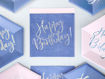 Picture of PAPER NAPKINS HAPPY BIRTHDAY NAVY BLUE 33X33CM - 20 PACK